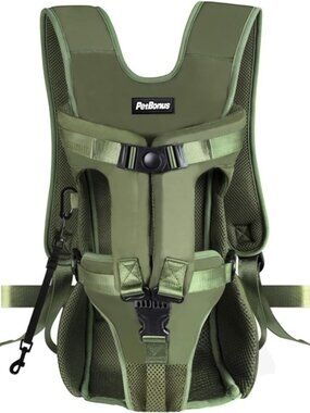 PetBonus Pet Front Dog Carrier Backpacks, Adjustable Dog Backpack Carrier
